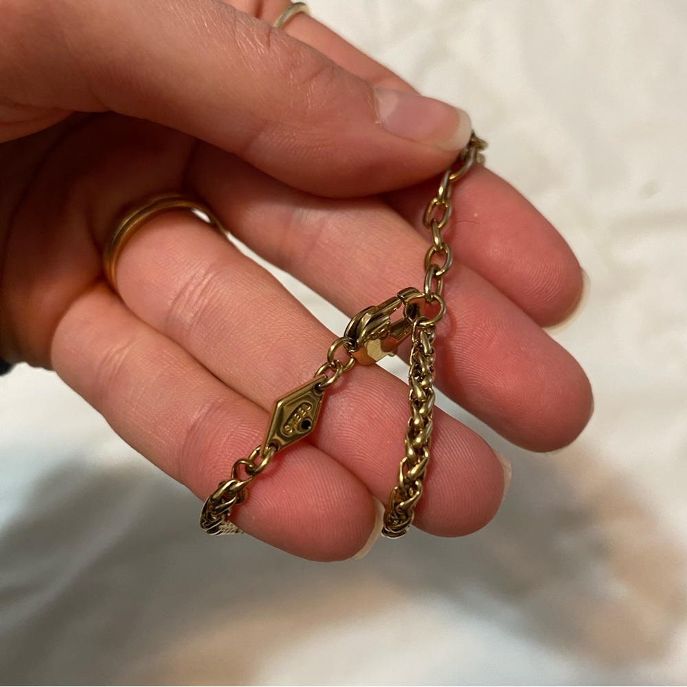 Fossil // faux gold chain - Picture 3 of 5